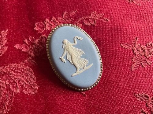 Vintage wedgwood oval blue - wedgwood,