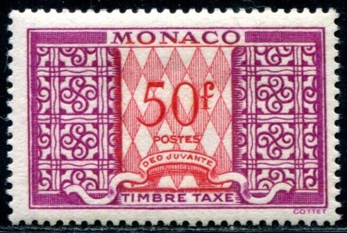 Monaco postage 1946 - 1946, **