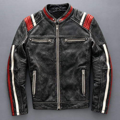 Men vintage motorcycle biker - men's,