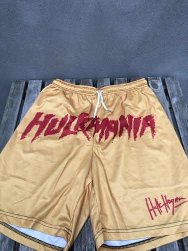 Hulkamania shorts - hulkamania,