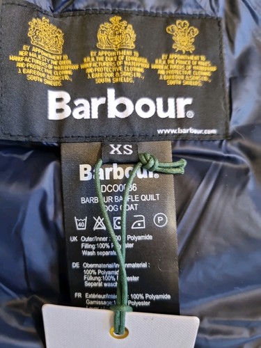 Barbour dog coat small - x-,