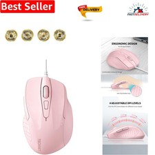 USB Wired Mouse, 6400 DPI Mice