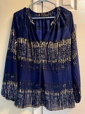 ZOA New York Abstract Blouse