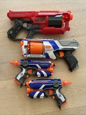 4x Nerf Gun: MEGA, ELITE
