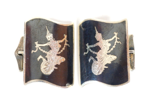 Large siam sterling - sterling, silver
