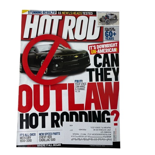 Hot rod magazine - magazine, december
