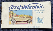 1926 Arrol & Johnston Motor