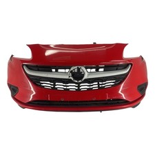 VAUXHALL Corsa E Front Bumper In Magma Red - G0A 2015-2019 Damaged 39059634
