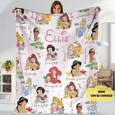 Disneyland Princess Blanket