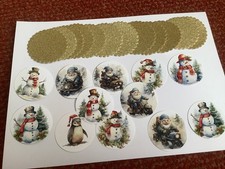 12 Christmas Toppers +