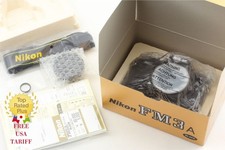Final Late [ Unused in Box ] Nikon FM3A Black SLR  35mm Film Camera From JAPAN