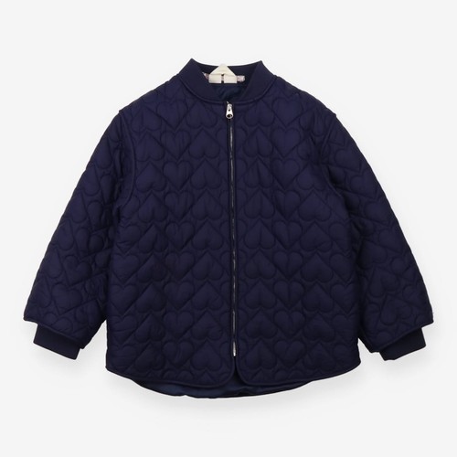 Navy arket quilted - quilted, coat