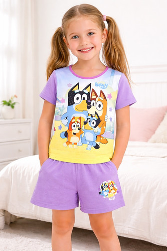 Girls bluey pyjamas short - pyjamas,