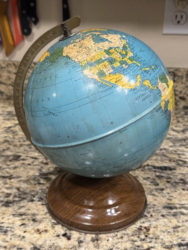 Vtg replogle globe simplified - replogle,