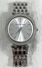 Michael Kors Women's Watch  MK3190 Darci Watch, Silvertone NEW Battery