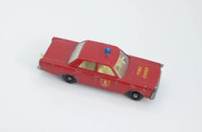 MATCHBOX LESNEY No59C FORD FAIRLANE FIRE CHIEF CAR