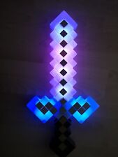 MINECRAFT Light-Up Adventure sword Colour change 17" Sound Mattel SEE DESC