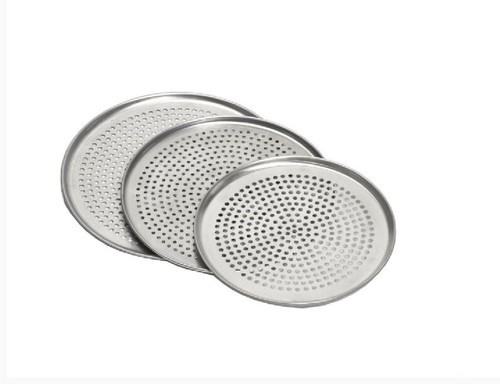 Aluminium thin crust pizza - aluminium,