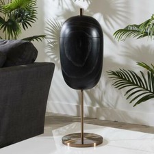 Quatropi Onyx Ornament 63cm - Mounted On Copper Stand