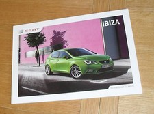 Seat Ibiza Brochure 2014 - E S SE Toca FR Cupra - 1.2 1.4 1.6 1.2 1.4 2.0 TDI