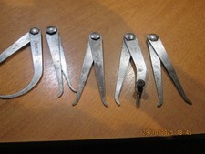 Calipers, Inside , Outside and Odd Legs 5 in total