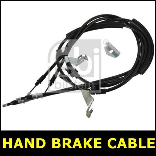 Handbrake cable rear - handbrake, left