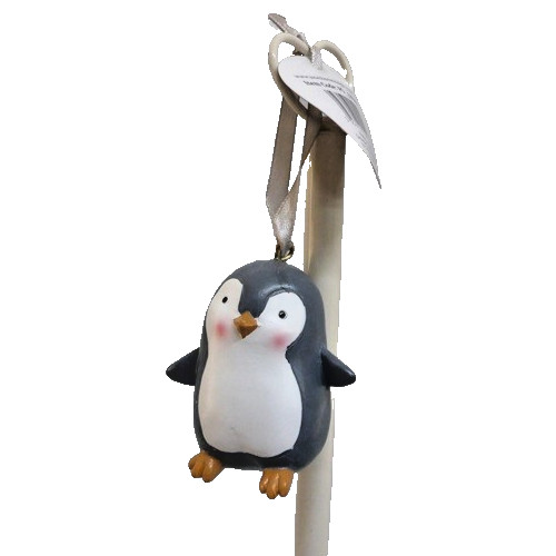 Penguin shaped hanging xmas - 3d,