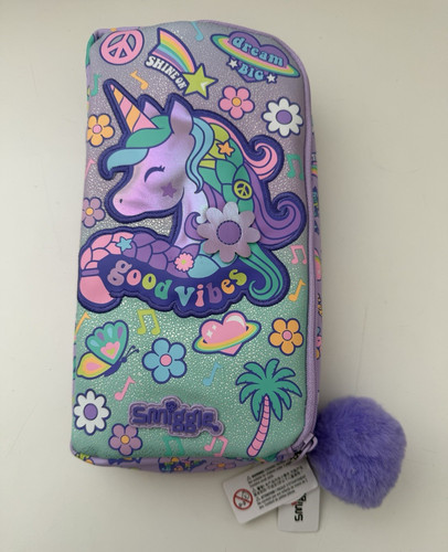 Smiggle good vibes - unicorn, zip