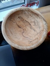 Wooden Fruit Bowl Spalted