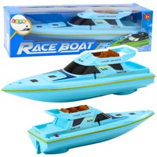 Blue Yacht Club Race Boat