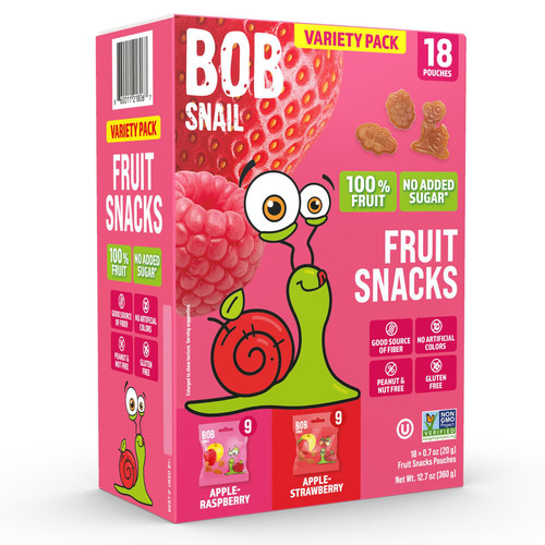 Bob snail fruit snacks variety - snail,