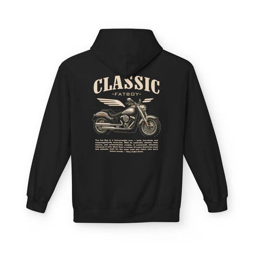 Harley fat boy hoodie - boy,