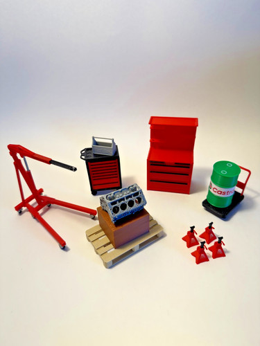 Garage accessories kit - 1/24,