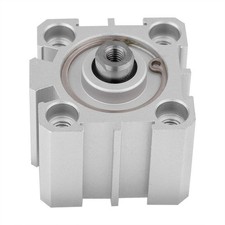 SDA25-10 25mm Bore 10mm Stroke Aluminum Double Acting Pneumatic Air Cylinder