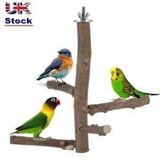 Toys Bird Cage Accessories Wood Bird Perch Bird Toys Bird Perch Natural