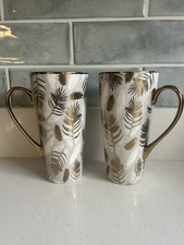 2 x Fox & Ivy Tall Latte Mug