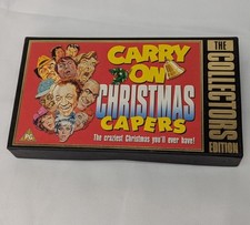 Carry On Christmas Capers The Collectors Edition PG CERT VHS VIDEO Cassette Tape
