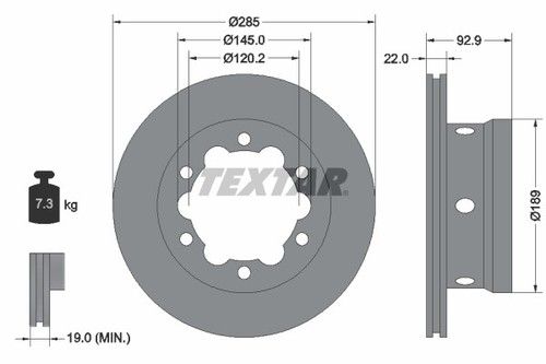 New brake disc for - new,