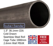 1.5" 38.1mm CDS Cold Drawn
