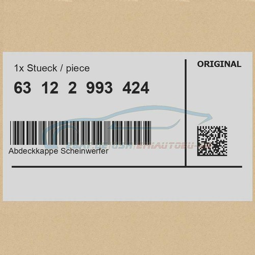 Genuine bmw 63122993424 - genuine,