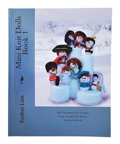 Mini knit dolls book - book, 1:mini