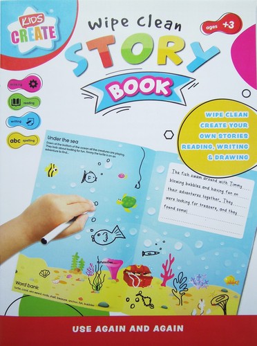 Learn write story book - story,
