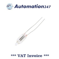 Filament Lamp Neon Orange 90VDC 65VAC 0.3mA Bulb Dia 6mm L 18mm QTY=2 001966