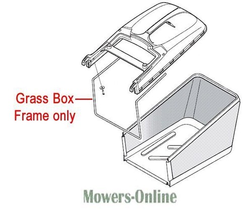 Mountfield grass catcher box - catcher,
