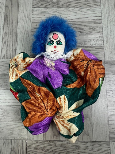Vintage soft bodied clown - bodied,