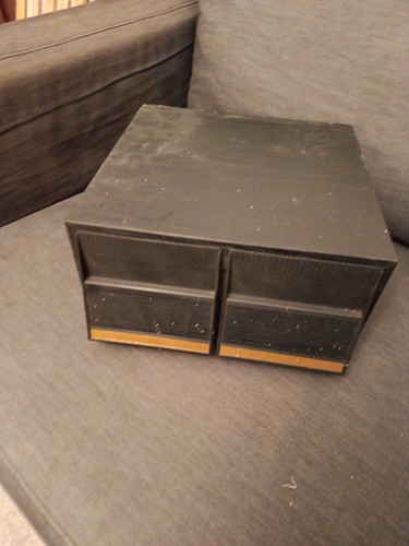 Drawer black ash wood - 2,