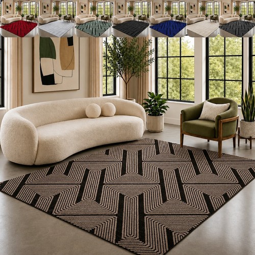 Modern geometric rug non - modern,