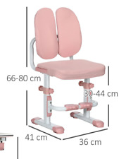 HOMCOM KIDS DESK CHAIR-PINK.