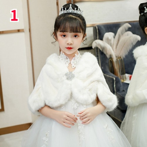Girls kids plush faux - girls,