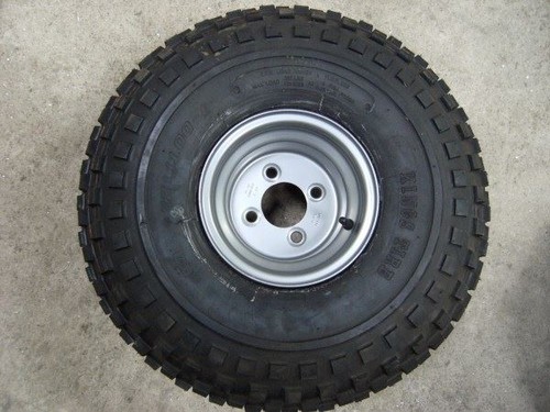 Quad trailer wheel and tyre - quad,